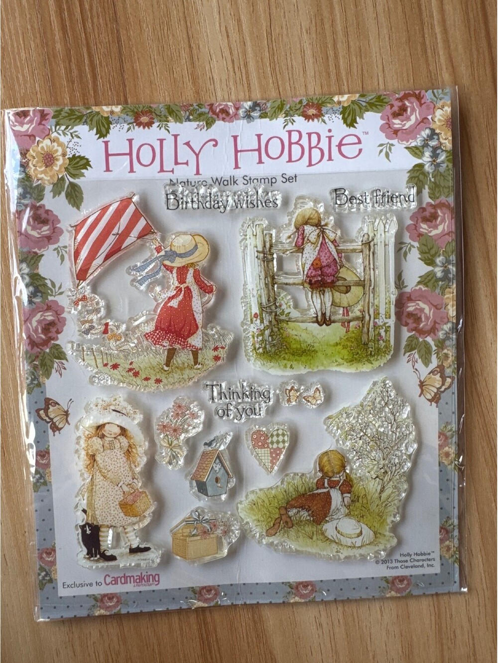 Holly Hobbie Nature Walk Clear Stamp Set Cardmaking Papercraft Exclusive